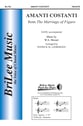 Amanti Costanti SATB choral sheet music cover